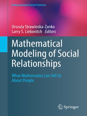 cover image of Mathematical Modeling of Social Relationships